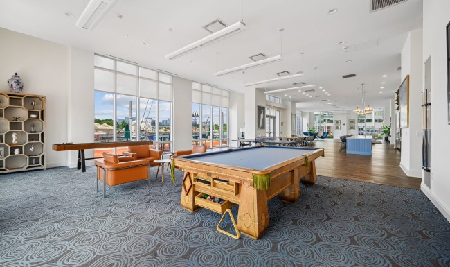 gameroom at beacon harbor point stamford ct apartments for rent